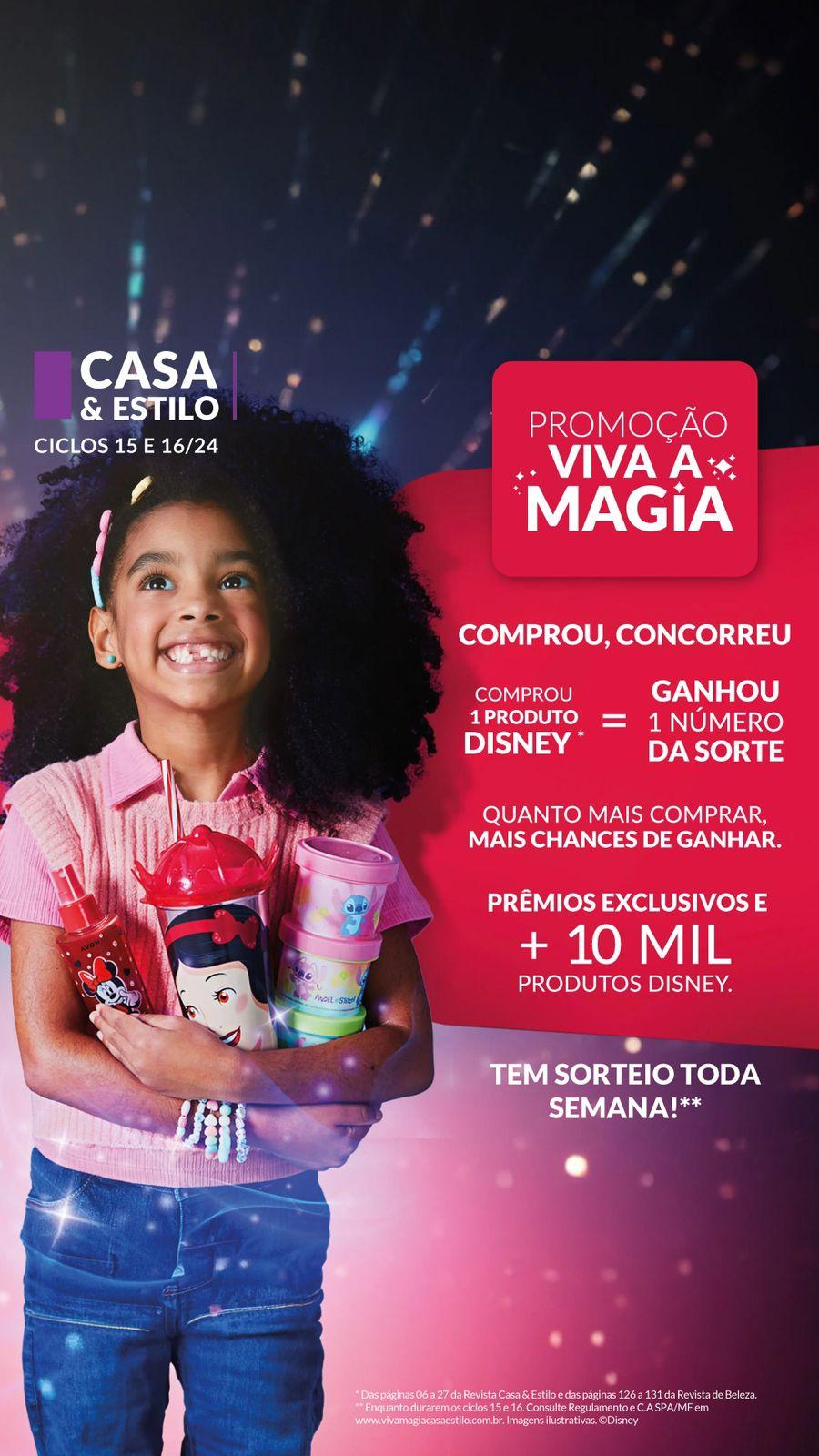 Promoção imperdível: Compre Disney e concorra a prêmios semanais!