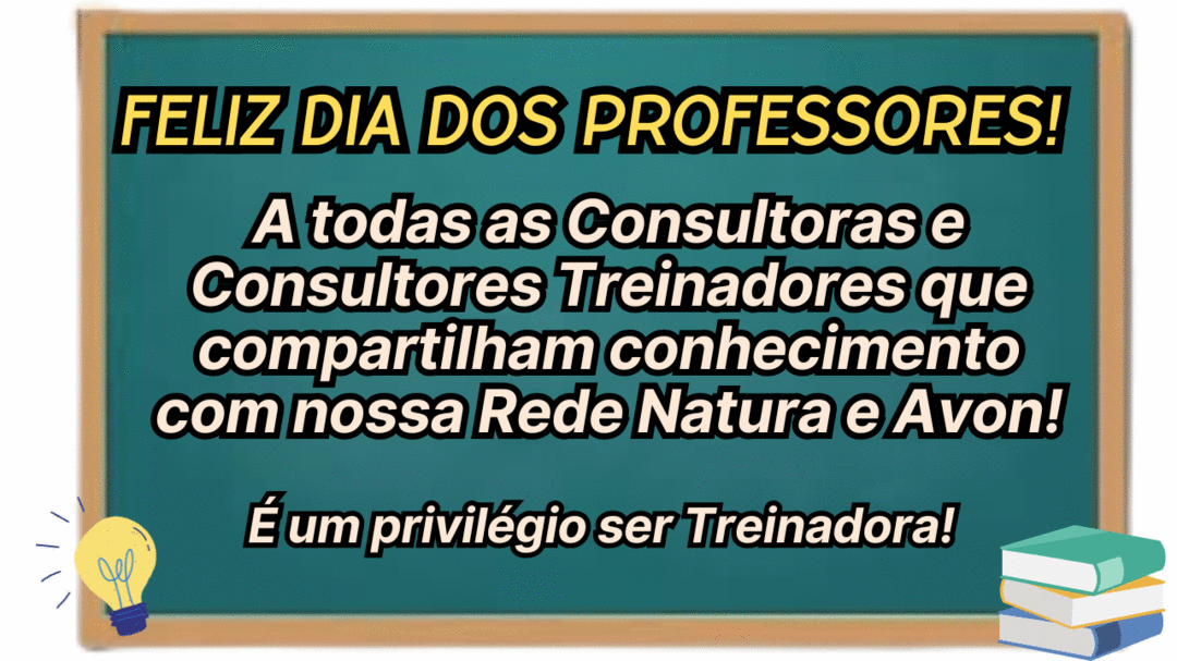 Feliz Dia dos Professores! 