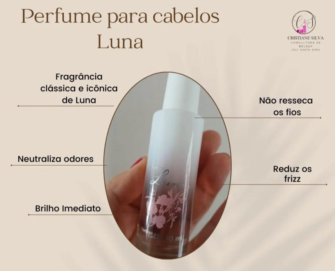 Perfume para Cabelos Luna