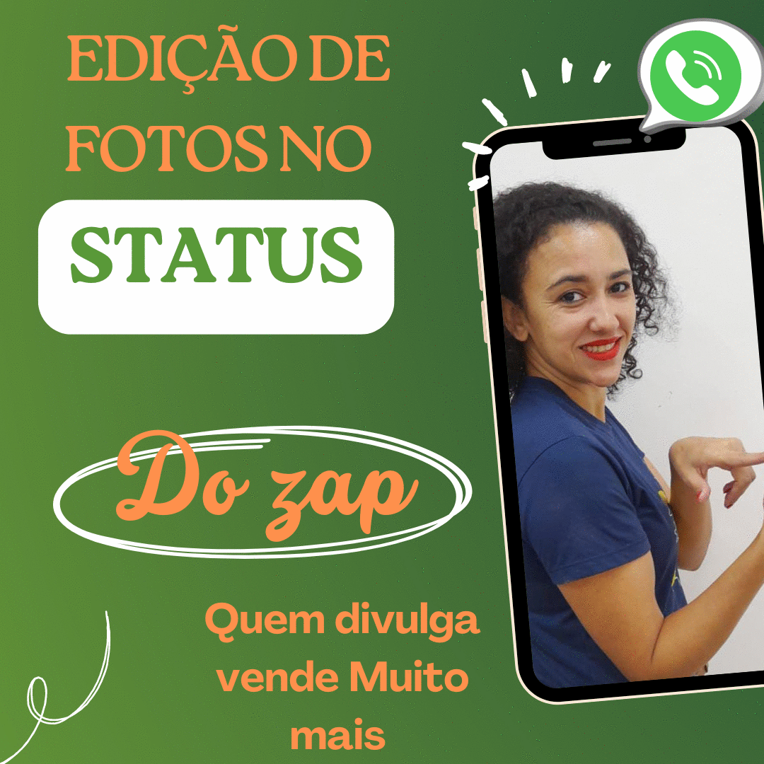 😎 Deixe suas imagens mais profissionais com o Status do WhatsApp! 